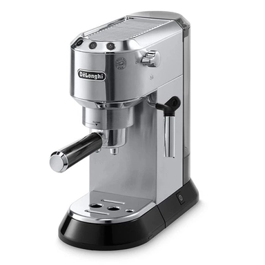 DeLonghi stainless steel espresso machine