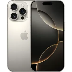 iPhone 16 Pro Max in gold color showing front and back design