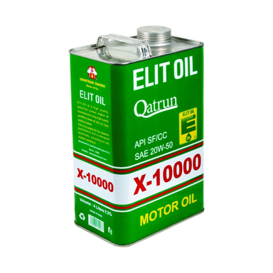 روغن موتور 20w50 الیت مدل X10000 حجم ۴ لیتر
