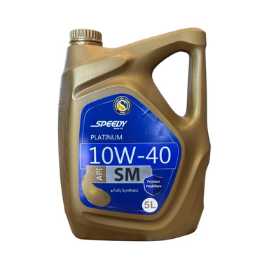 روغن موتور خودرو اسپیدی مدل پلاتینیوم 10W40 SM حجم 5 لیتر
