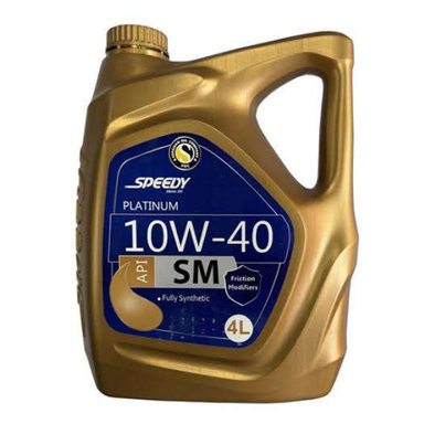 روغن موتور اسپیدی مدل پلاتینیوم 10W - 40 حجم 4 لیتر