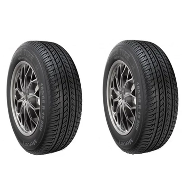 Pair of Yazd Tire Mercury tires on alloy wheels, size 185/65 R 15.
