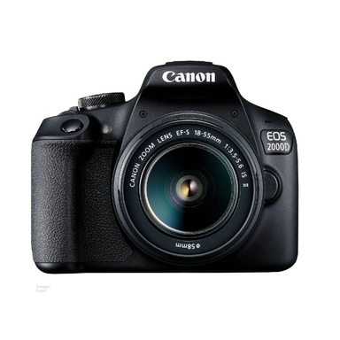 دوربین دیجیتال کانن (Canon)مدل EOS 2000D به همراه لنز 18-55 میلی متر IS II