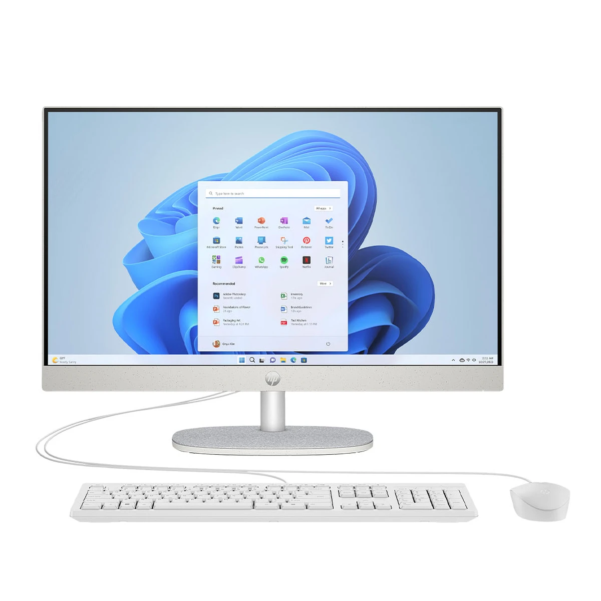 کامپیوتر All in One اچ پی 23.8 اینچی مدل CR1072nhCore Ultra 7 155U 8GB 512GB-small-image
