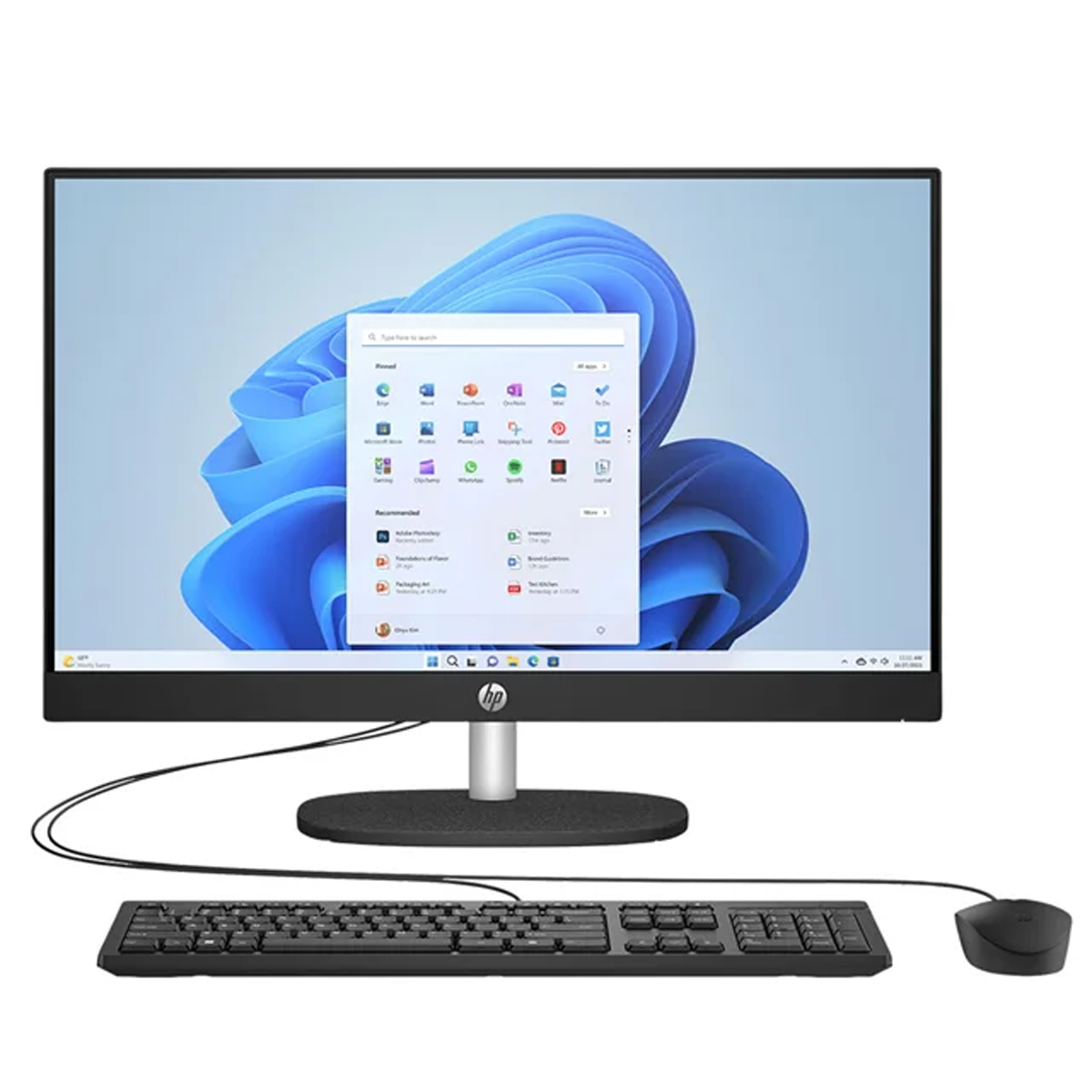 کامپیوتر All in One اچ پی 23.8 اینچی مدل CR1087nh Core Ultra 5 125U 8GB 512GB-small-image