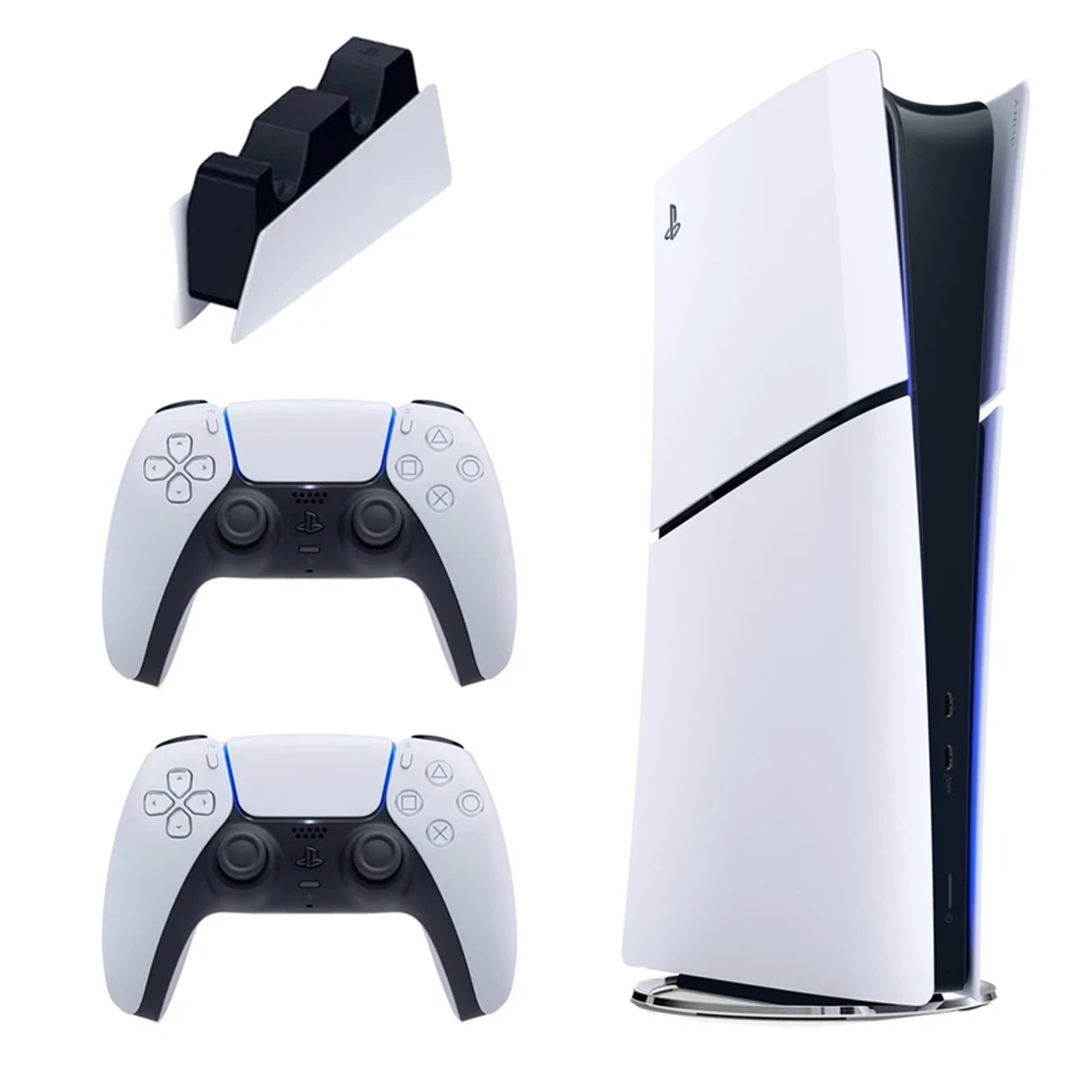 کنسول بازی سونی مدل PlayStation 5 Slim Digital Edition ظرفیت 825 گیگابایت ریجن CFI-2116 اروپا به همراه دسته اضافی و پایه شارژر copy-small-image.png
