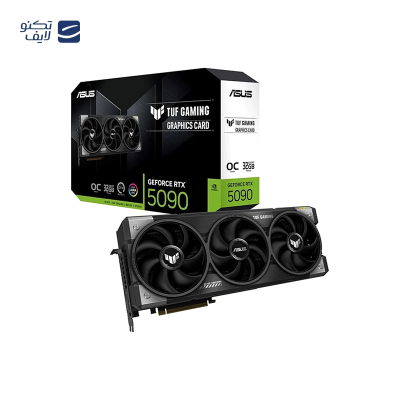 کارت گرافیک ایسوس مدل TUF Gaming GeForce RTX 5090 OC 32GB GDDR7-small-image