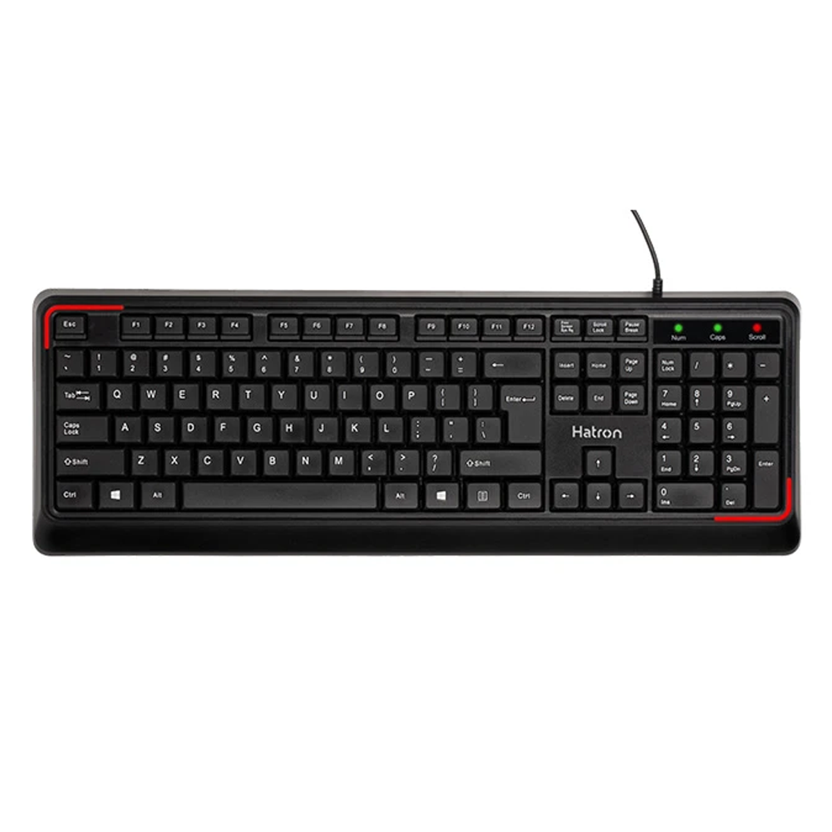 کیبورد با سیم هترون مدل HK180-small-image
