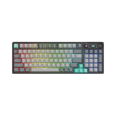 کیبورد مخصوص بازی فنتک مدل ATOM PRO96 MK914BLUESWITCH