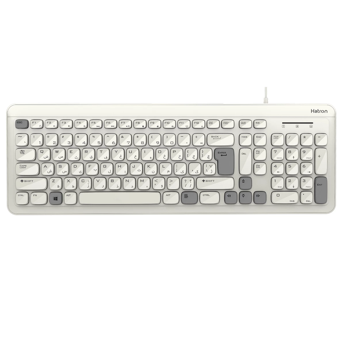 کیبورد با سیم هترون مدل HK181-small-image