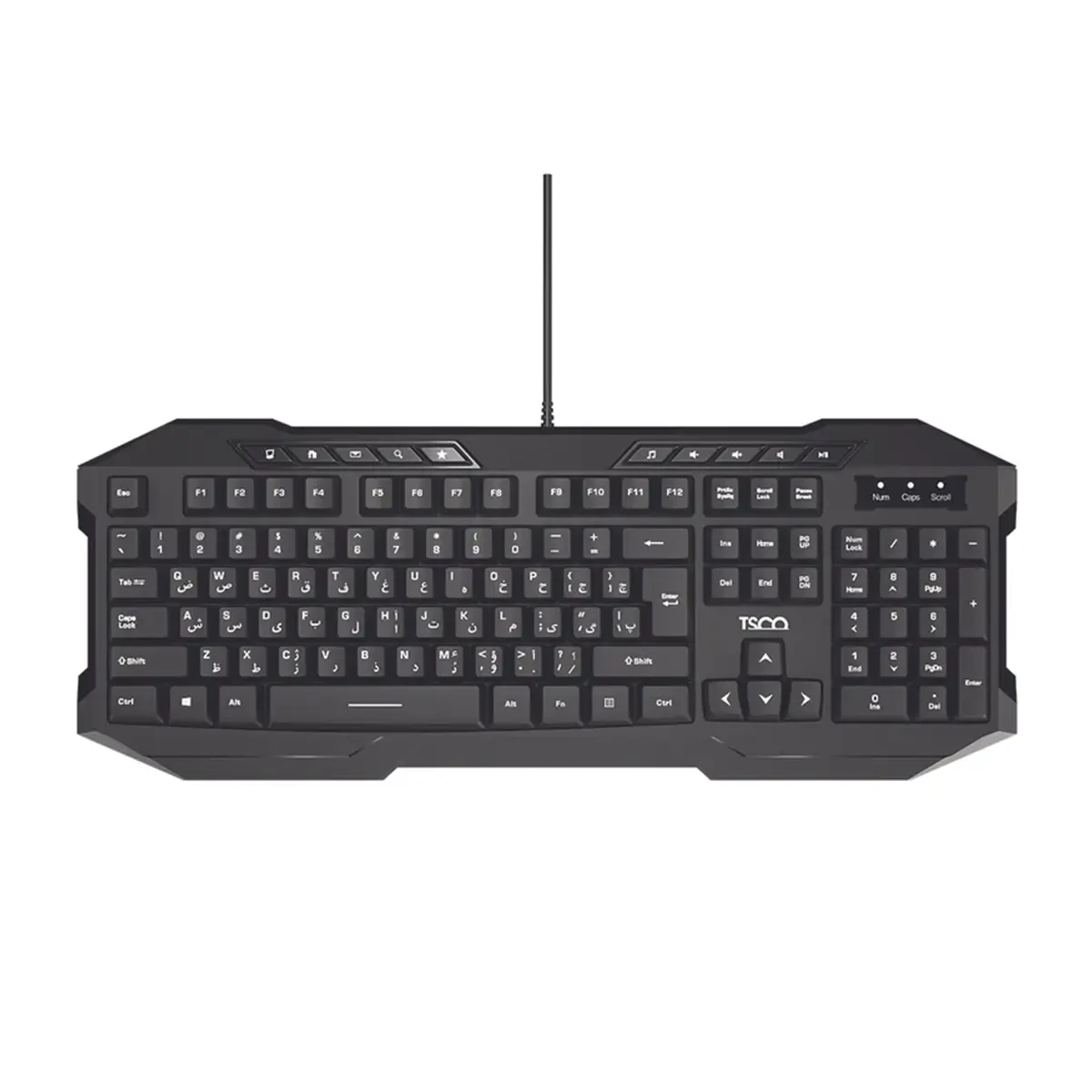 کیبورد تسکو مدل TK 8042-small-image