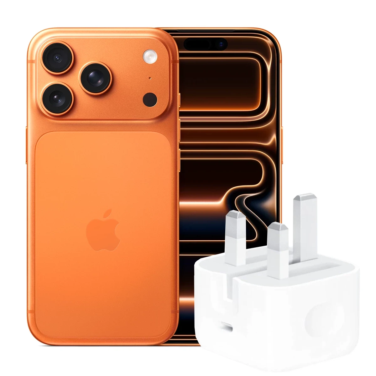 گوشی موبایل اپل iPhone 17 Pro Max ZA/A ظرفیت 256 گیگابایت رم 12 گیگابایت - Not Active رجیستر شده به همراه شارژر دیواری اورجینال اپل 20 وات مدل 3 پین B/A-small-image