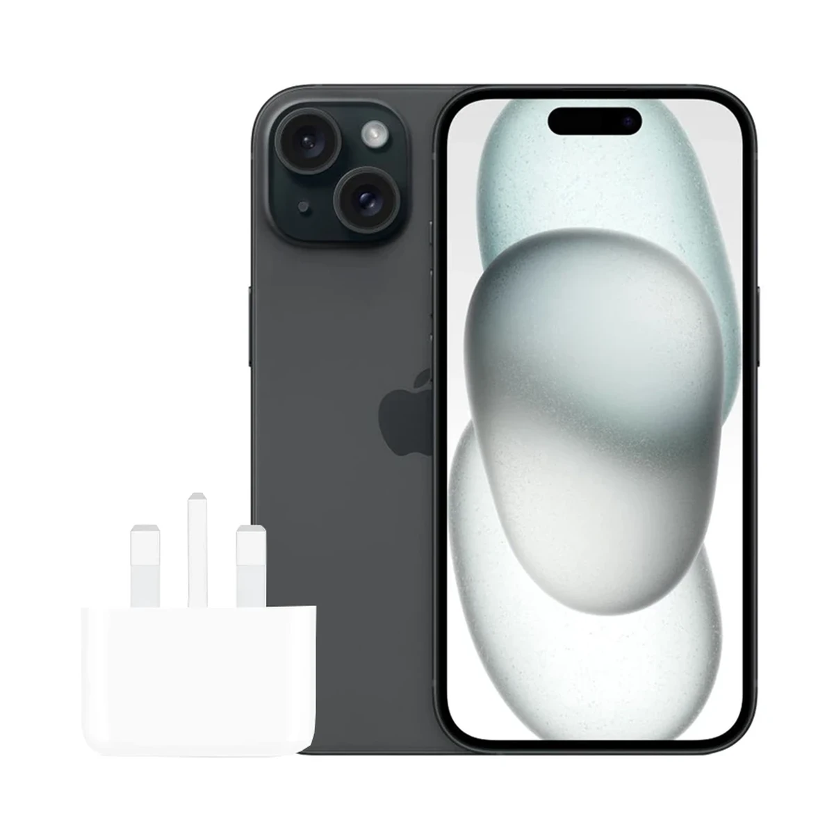 گوشی موبایل اپل iPhone 15 CH/A دو سیم کارت ظرفیت 128 گیگابایت رم 6 گیگابایت - Not Active رجیستر شده به همراه شارژر 20 وات اپل-small-image