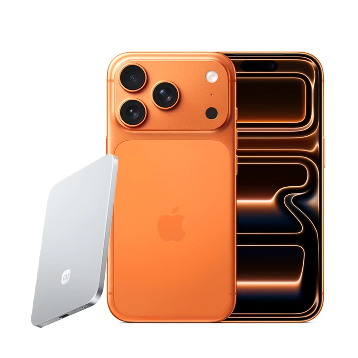 گوشی موبایل اپل iPhone 17 Pro Max ZA/A ظرفیت 256 گیگابایت رم 12 گیگابایت - Not Active رجیستر شده به همراه پاوربانک بی سیم شیائومی-small-image