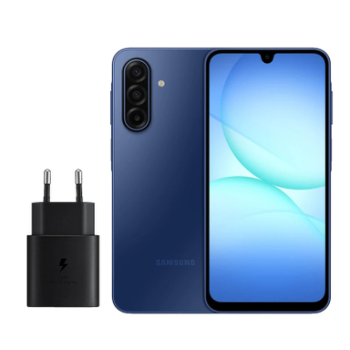 گوشی موبایل سامسونگ مدل Galaxy A17 دو سیم کارت ظرفیت 128 گیگابایت و رم 4 گیگابایت نسخه ویتنام به همراه شارژر 25 وات سامسونگ