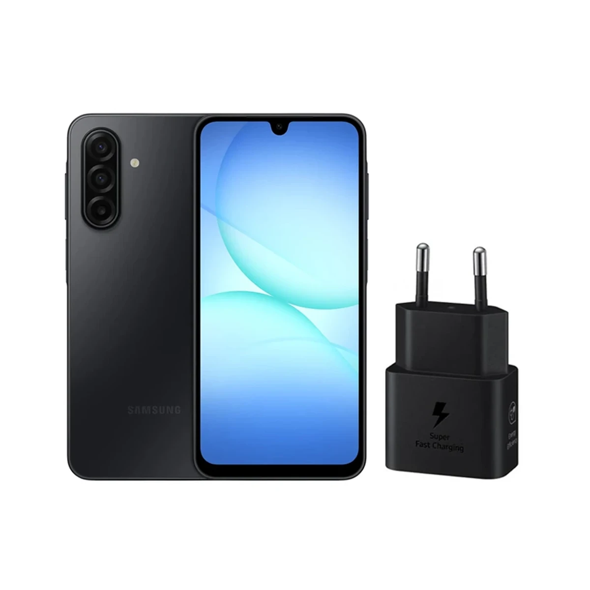 گوشی موبایل سامسونگ مدل Galaxy A17 4G ظرفیت 128 گیگابایت رم 6 گیگابایت - ویتنام به همراه شارژر سامسونگ اصل-small-image