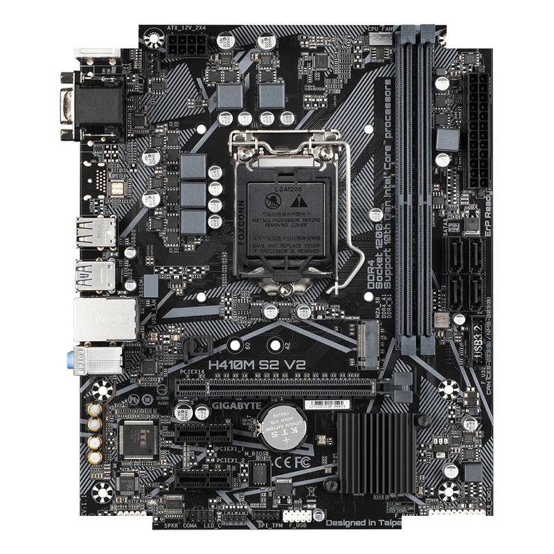 مادربرد گیگابایت مدل H410M S2 V2 rev. 1.7
