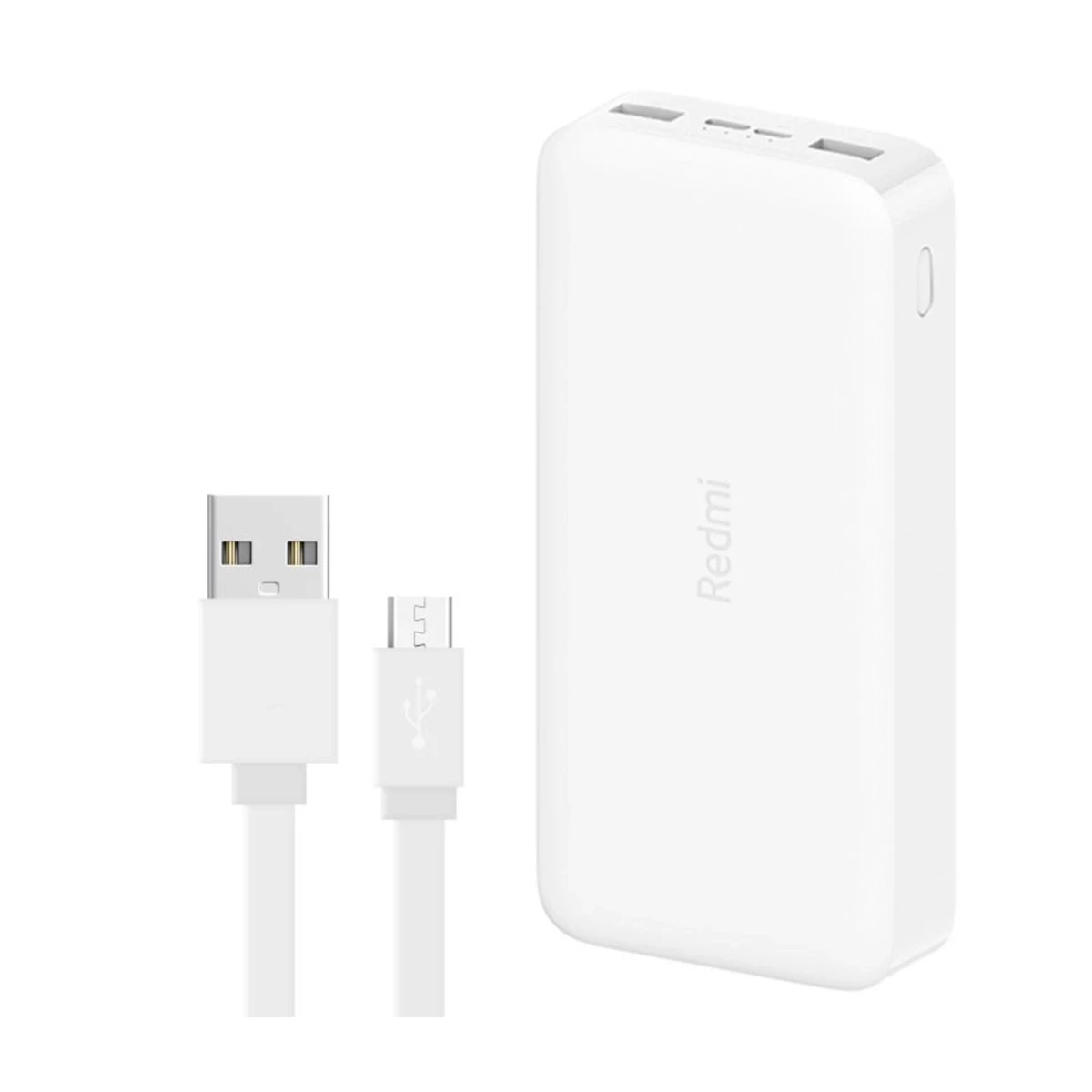 پاوربانک شیائومی مدل Redmi PB200LZM ظرفیت 20000 میلی آمپرساعت به همراه کابل تبدیل microUSB-small-image