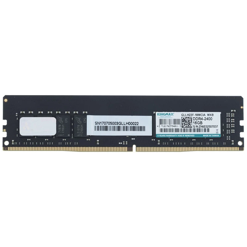 رم دسکتاپ DDR4 تک کاناله 2400 مگاهرتز کینگ مکس ظرفیت 16 گیگابایت