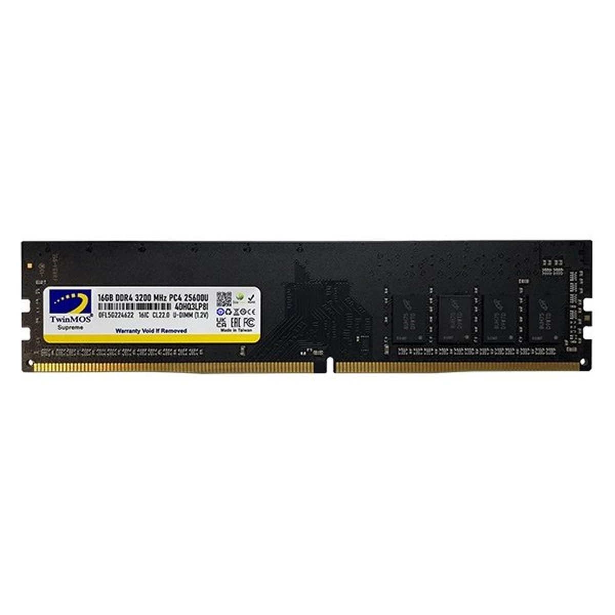 رم کامپیوتر DDR4 تک کاناله 3200 مگاهرتز CL22 توین موس مدل MDD416GB3200D ظرفیت 16 گیگابایت-small-image