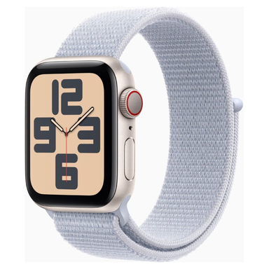 ساعت هوشمند اپل مدل SE 2024 Aluminum Case Sport Loop band سایز 40 میلی متر