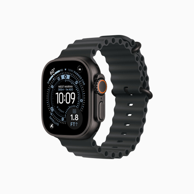 ساعت هوشمند اپل مدل Ultra 3 Black Titanium Case Ocean Band 49mm
