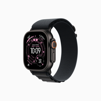 ساعت هوشمند اپل مدل Ultra 3 Black Titanium Case Alpine Loop 49mm