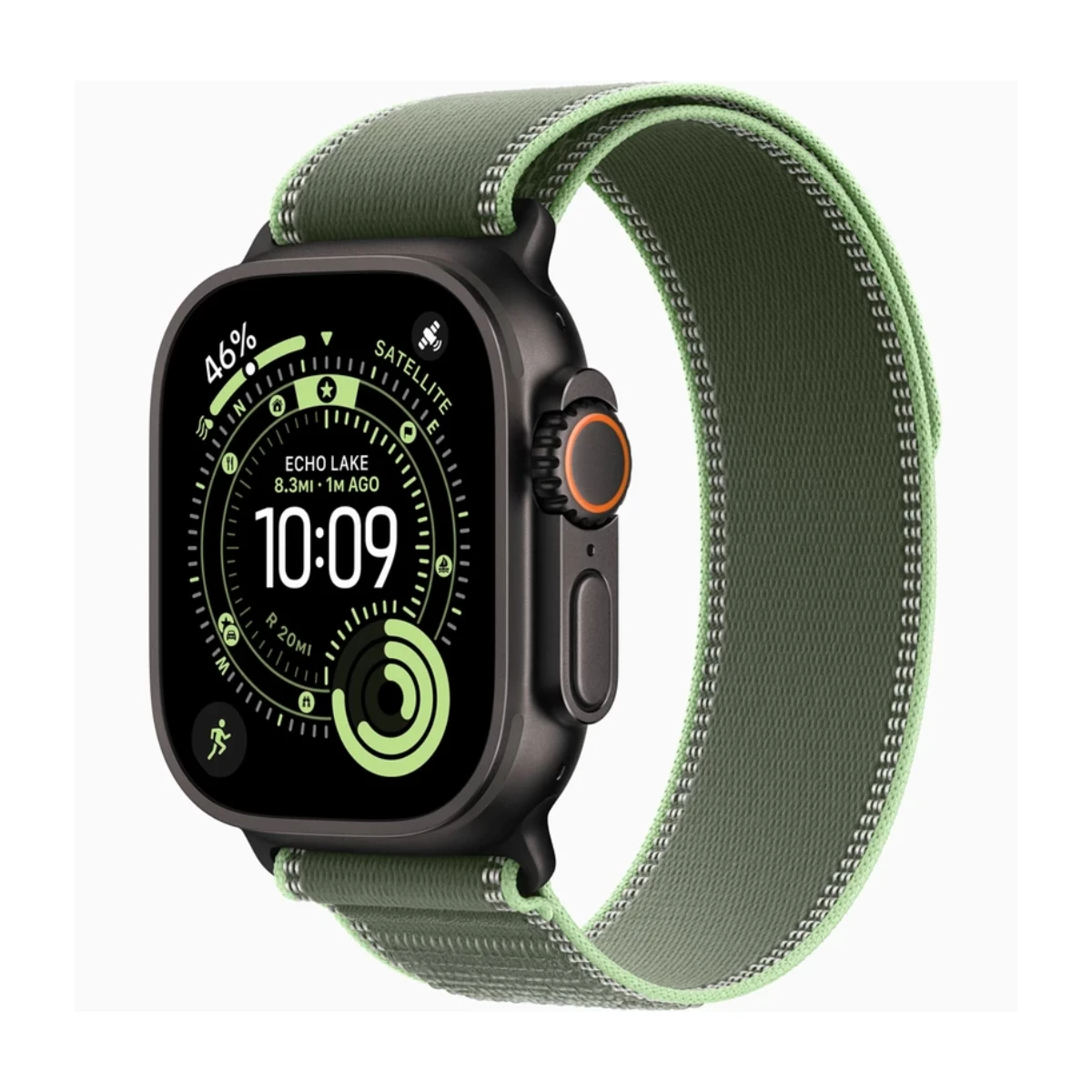 اپل واچ Ultra 3 مدل 49 میلی متری Black Titanium Case با بند Trail-small-image