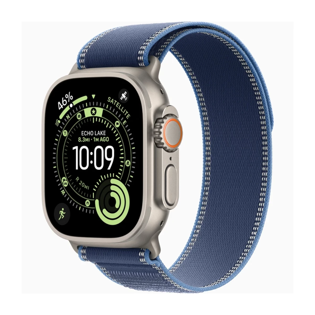 اپل واچ Ultra 3 مدل 49 میلی متری Natural Titanium Case با بند Trail-small-image