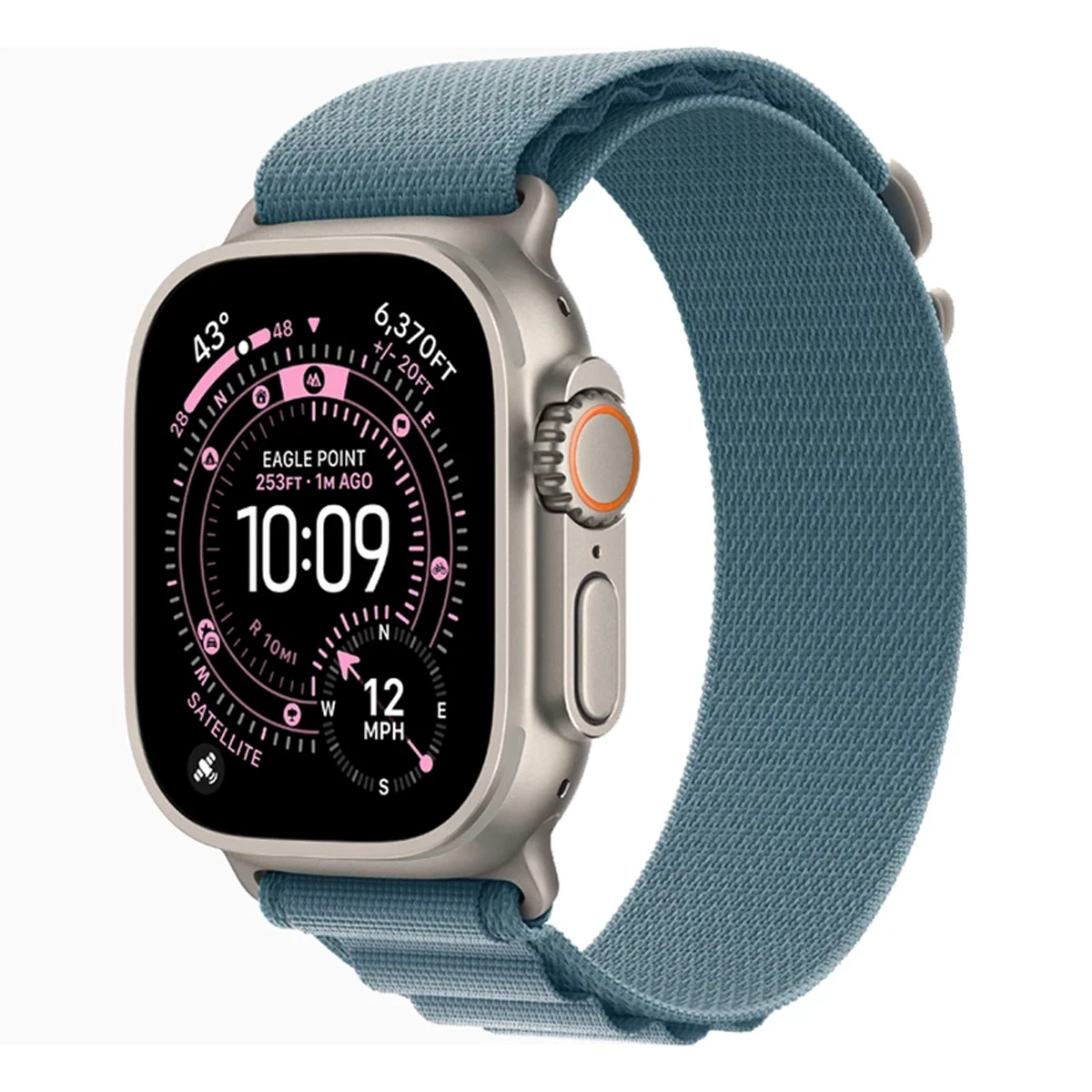 ساعت هوشمند 49 میلی متری اپل مدل Ultra 3 Natural Titanium Case با بند Alpine Loop-small-image