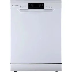 White Blanton dishwasher with digital control panel