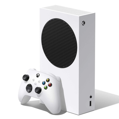 PlayStation 5 with two DualSense controllers and charging dock.