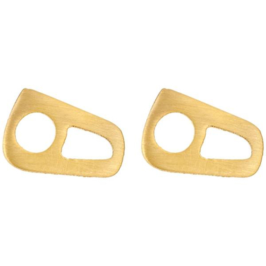 گوشواره طلای 18 عیار شمیم گلد گالری مدل EG109