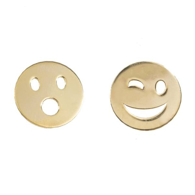 گوشواره طلای 18 عیار ماهک مدل ME0605