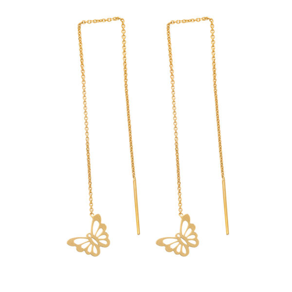 گوشواره طلا 18 عیار شمیم گلد گالری کد SE0024