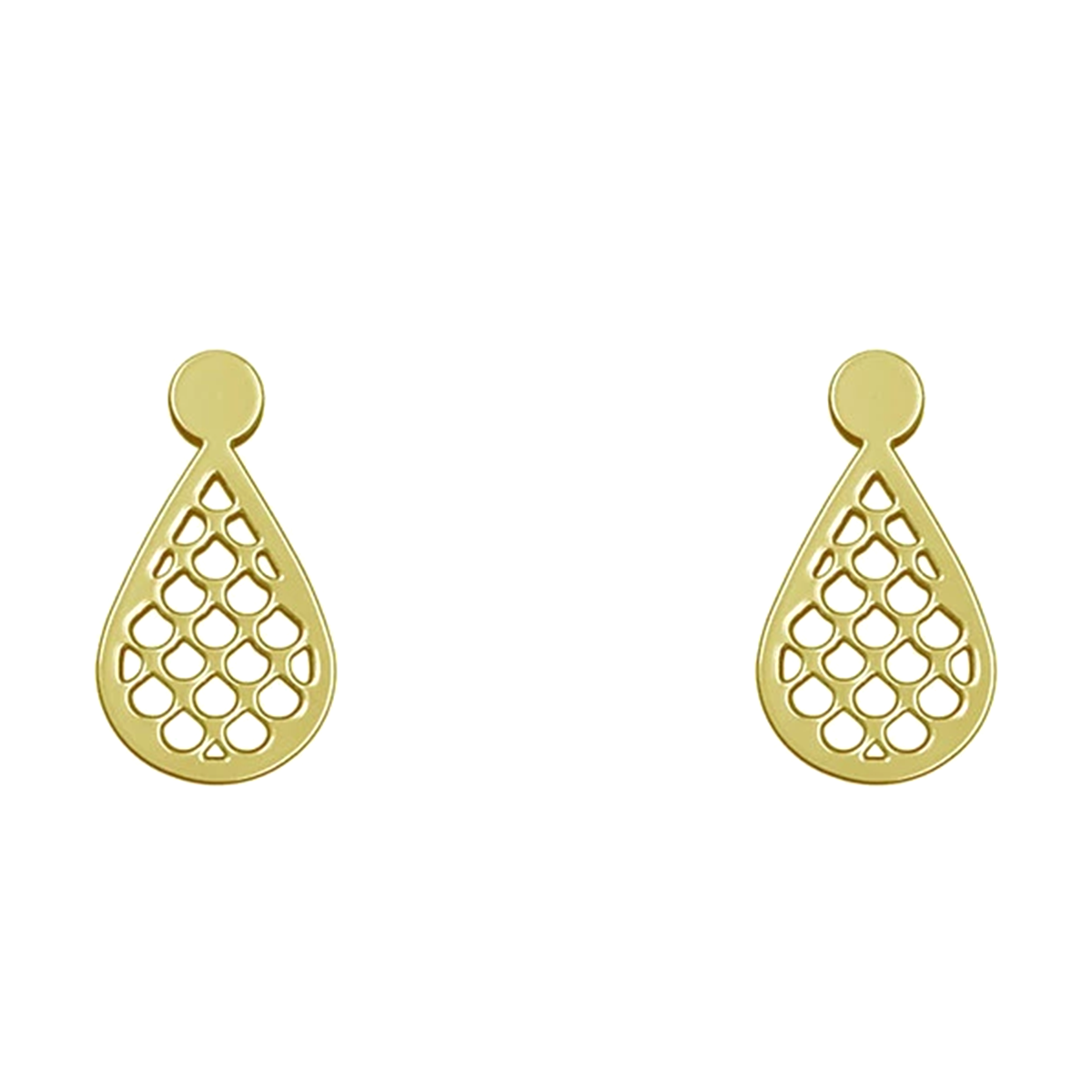 گوشواره طلا 18 عیار زنانه الن نار مدل هندسی EN114269-small-image