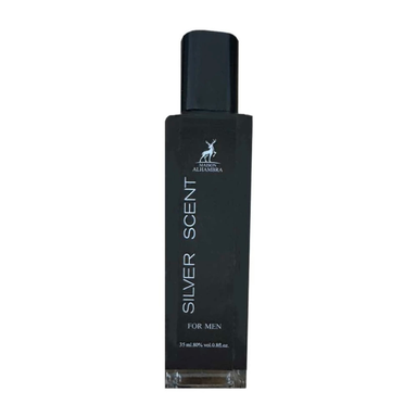 ادوپرفیوم مردانه الحمبرا مدل Silver Scent حجم 35 میلی لیتر
