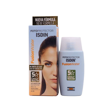 ضدآفتاب ‌‌‌‌‌SPF50 ایزدین مدل FUSION WATER حجم 50 میلی لیتر