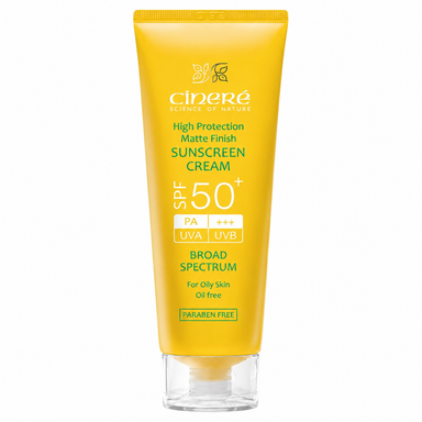 کرم ضد آفتاب بدون رنگ سینره مدل Oil Skin مناسب پوست های چرب با SPF50 حجم 50 میلی لیتر