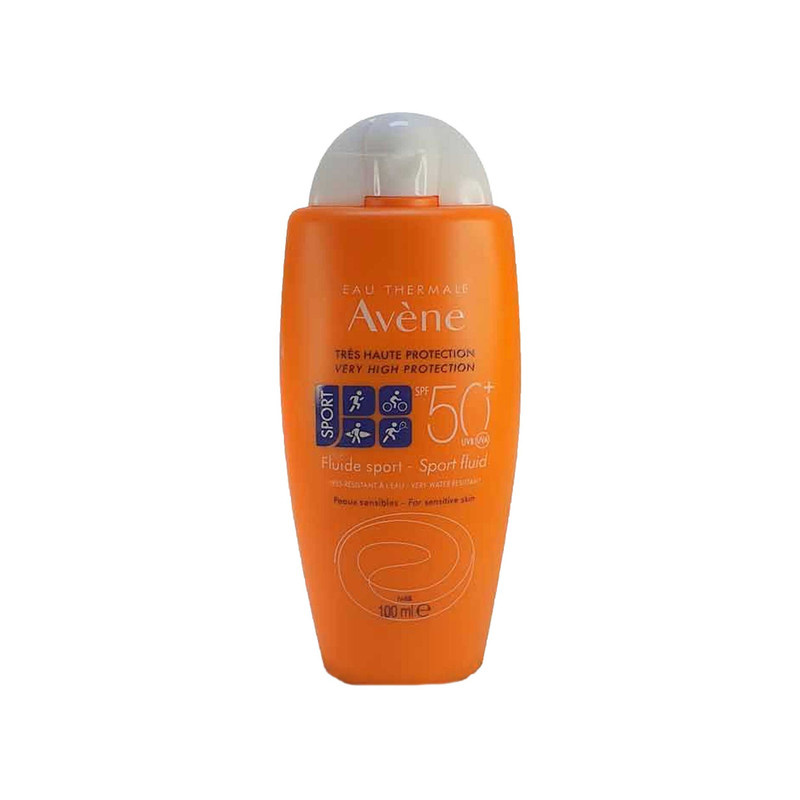 فلوئید ضد آفتاب بدون رنگ اون SPF 50 مدل sport مناسب پوست های حساس حجم 100 میلیلیتر