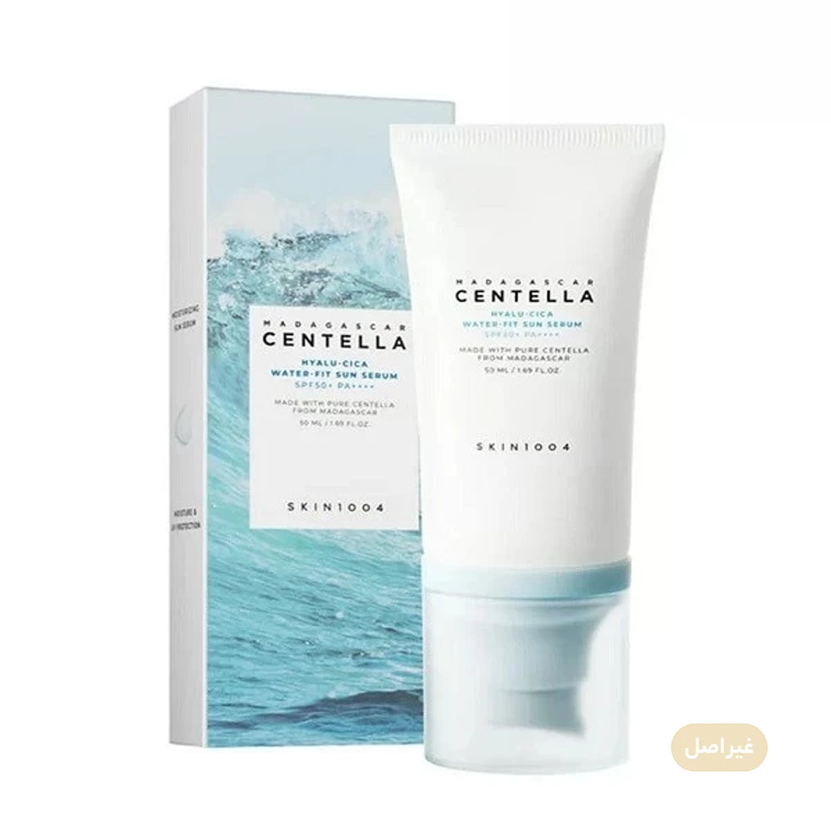 کرم ضد آفتاب بدون رنگ سنتلا SPF 50 مدل Water Fit Sun Serum مناسب پوست های نرمال، حساس و خشک حجم 50 میلی لیتر - غیر اصل -small-image