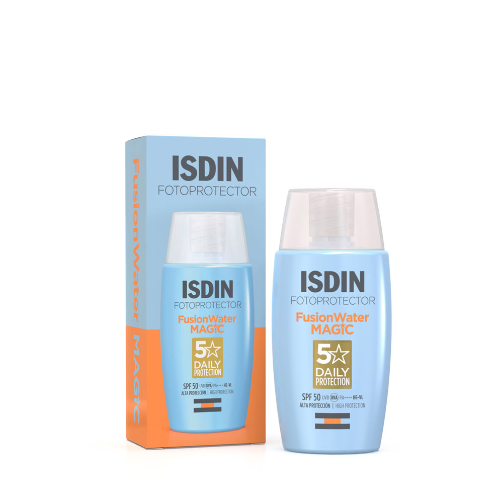 فلویید ضد آفتاب SPF50 ایزدین مدل Fusion Water Magic حجم 50 میلی لیتر