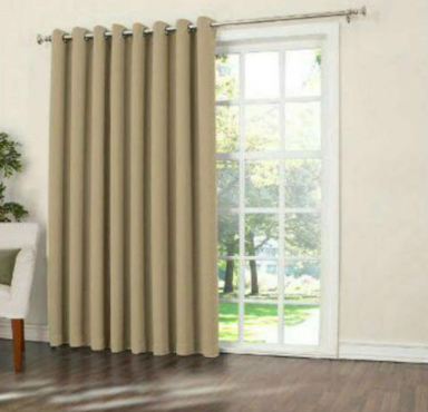 پرده کوکو جم مدل کتان ملانژ سایز 140*230 سانتیمتر