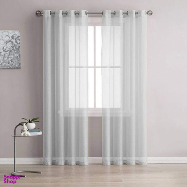 پرده پانچ مدل SILKY FCLT90010 سایز 150×280 سانتی متر