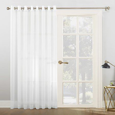 پرده مدل پانچ حریر ساده مات سایز 300×280 سانتی متر