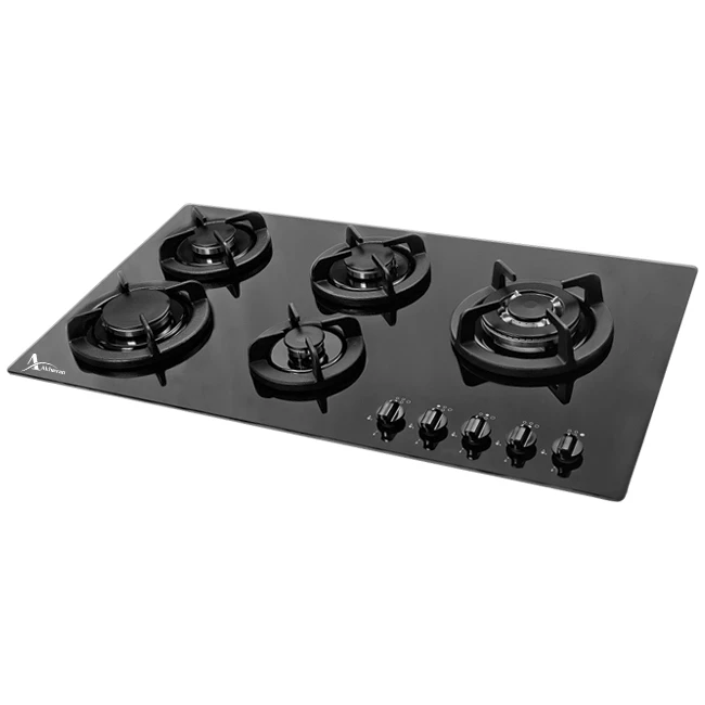 اجاق گاز صفحهای 5 شعله اخوان مدل GI-24-S-small-image