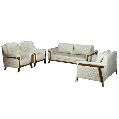 مبل راحتی 7 نفره چشمه نور کد MA-412/BR-WT