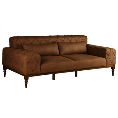 مبل راحتی 3 نفره چشمه نور کد MA-314/3-BR-BR