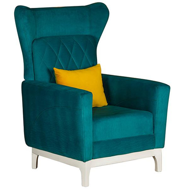 مبل راحتی یک نفره چشمه نور کد MA-302/1-WT-BL
