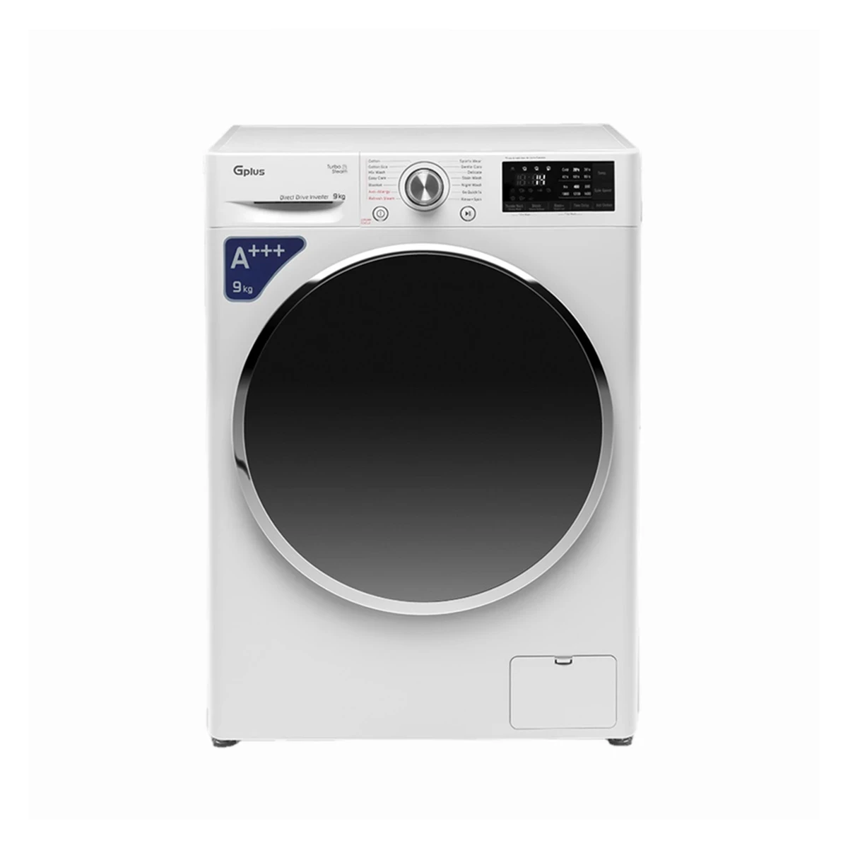 ماشین لباسشویی جی پلاس 9 کیلویی مدل GWM-R909W-small-image